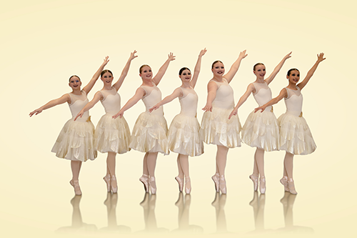 Ballet shoes and training